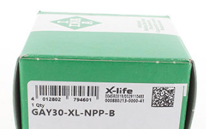 INA GAY30-XL-NPP-B bearing | 30x62x30 mm